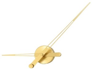 Дизайнерские настенные часы Nomon axioma gold