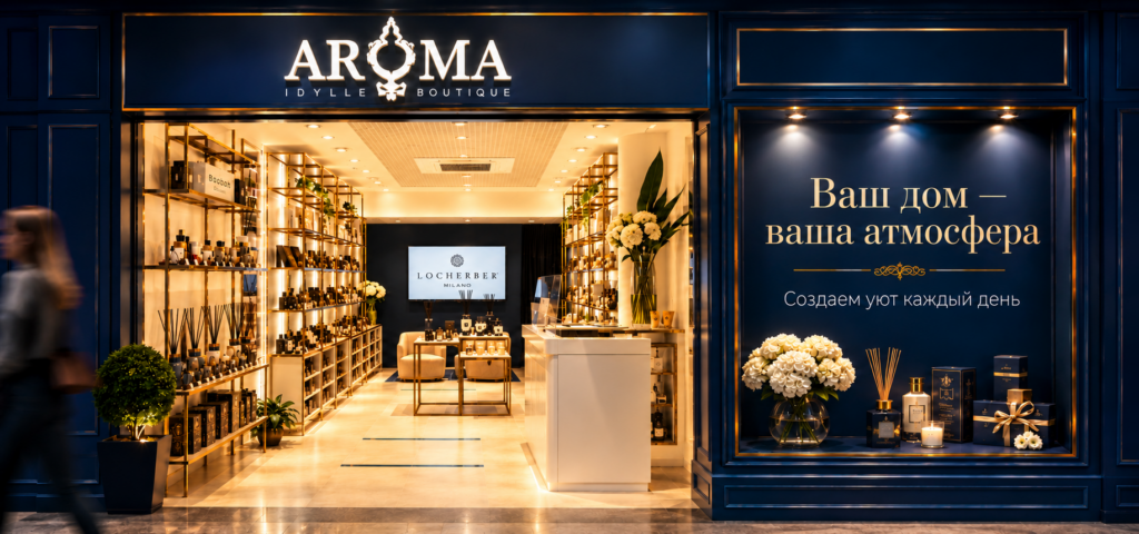 Бутик ароматов для дома AROMA BOUTIQUE IDYLLE